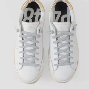 ✨Host pick✨P448 luxury White and Gray Men's Sneakers